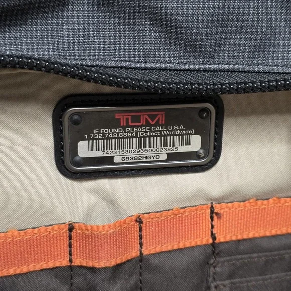 TUMI Backpack Tacoma Brief Pack Nylon 69382HGYO Laptop Business Travel